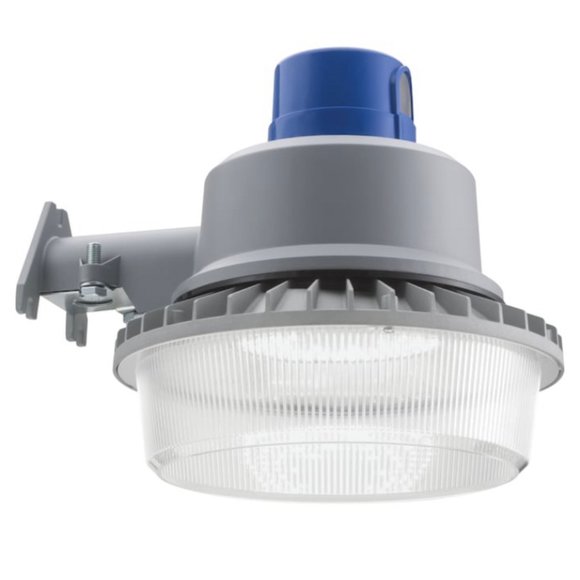 Lithonia Lighting 36W 4700-Lumen Gray Hardwired LED Photocell Outdoor Area Light - Picture 1 of 2